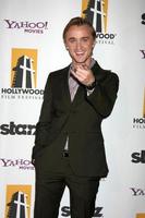 LOS ANGELES, OCT 24 -  Tom Felton arriving at the 15th Annual Hollywood Film Awards Gala at Beverly Hilton Hotel on October 24, 2011 in Beverly Hllls, CA photo