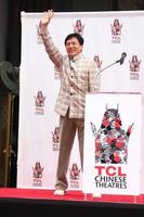 LOS ANGELES, JUN 6 -  Jackie Chan at the Hand and Footprint ceremony for Jackie Chan at the TCL Chinese Theater on June 6, 2013 in Los Angeles, CA photo