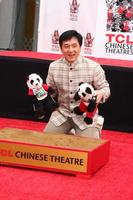 LOS ANGELES, JUN 6 -  Jackie Chan at the Hand and Footprint ceremony for Jackie Chan at the TCL Chinese Theater on June 6, 2013 in Los Angeles, CA photo