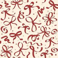 Ribbon Seamless Background vector