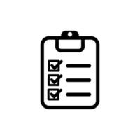 Check list vector icon