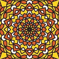 fondo de mandala colorido, adornos redondos decorativos. forma de flor inusual. vector oriental, patrones de terapia antiestrés. elementos de diseño de tejido,