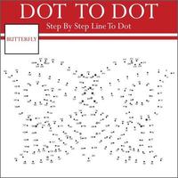 connect the dots kids puzzle work sheet