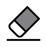 Illustration Vector Graphic of Eraser Icon Design