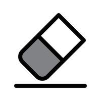 Illustration Vector Graphic of Eraser Icon Design