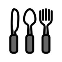 Illustration Vector graphic of fork icon design