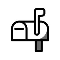 Illustration Vector graphic of Mail Box icon