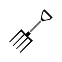 Illustration Vector Graphic of Fork  Garden Icon