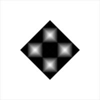 Optical Illusion of the Abstract Lines. Vector Illustration