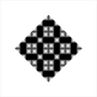 Optical Illusion of the Abstract Lines. Vector Illustration