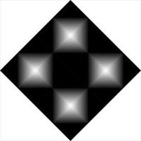 Optical Illusion of the Abstract Lines. Vector Illustration