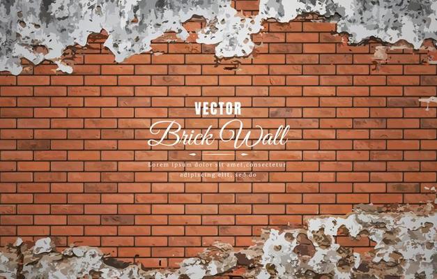 Beautiful block brick wall pattern texture background