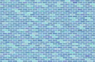 Beautiful block brick wall seamless pattern texture background vector