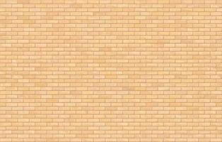 Beautiful brown block brick wall seamless pattern texture background vector