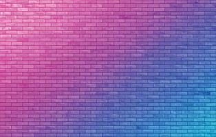 Beautiful block brick wall pattern texture background vector
