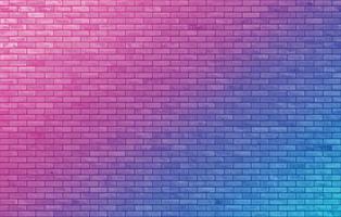 Beautiful block brick wall pattern texture background vector