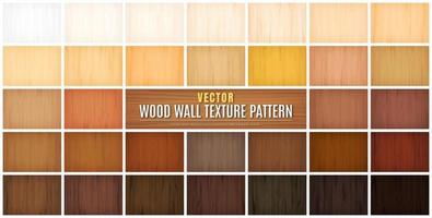 ilustración vectorial belleza madera pared piso textura patrón fondo colección conjunto vector