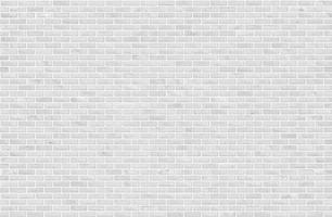 White and gray block brick wall seamless pattern texture background vector