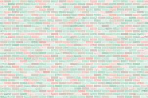 Beautiful block brick wall seamless pattern texture background vector