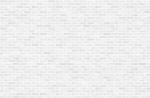 White and gray block brick wall seamless pattern texture background vector