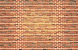 Beautiful block brick wall pattern texture background vector