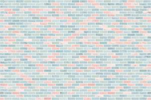 Beautiful block brick wall pattern texture background vector