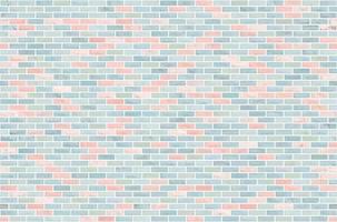 Beautiful block brick wall pattern texture background vector