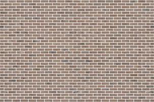 Beautiful brown block brick wall seamless pattern texture background vector