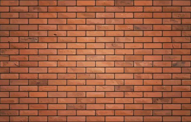 Beautiful block brick wall pattern texture background