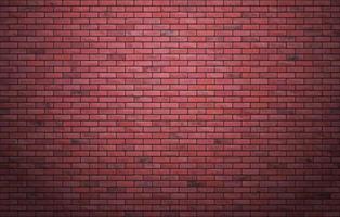 Beautiful brown block brick wall pattern texture background. vector