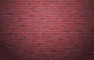 Beautiful brown block brick wall pattern texture background. vector