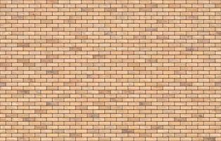 Beautiful brown block brick wall seamless pattern texture background vector