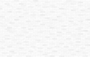 White and gray block brick wall seamless pattern texture background vector