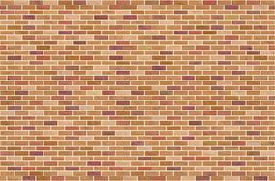 Beautiful brown block brick wall seamless pattern texture background vector