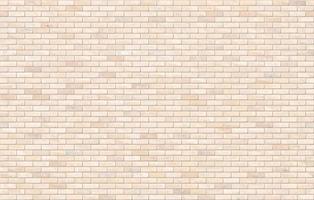 Beautiful brown block brick wall seamless pattern texture background vector