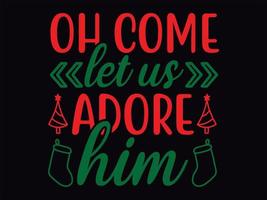 Christmas t-shirt design vector file