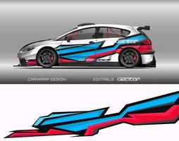 Car wrap design modern racing background design for vehicle wrap, racing car, rally, etc