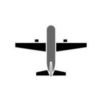 ilustración vectorial gráfico del icono del avión vector