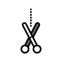 Illustration Vector graphic of Scissor Icon