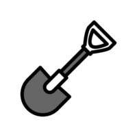 Illustration Vector Graphic of Shovel  Icon