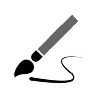 Illustration Vector graphic of Paintbrush Icon