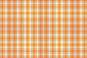 Tartan plaid pattern with texture and warm color. vector