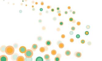 Light green, yellow vector template with circles.