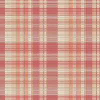 Tartan plaid pattern with texture and warm color. vector