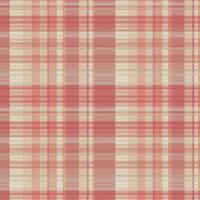 Tartan plaid pattern with texture and warm color. vector