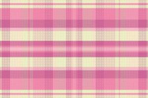 Tartan plaid pattern with texture and warm color. vector