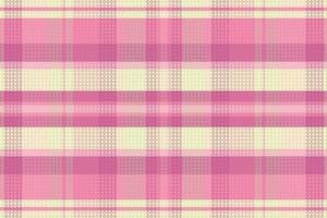 Tartan plaid pattern with texture and warm color. vector