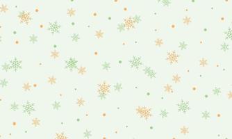 Light green, red vector texture with colored snowflakes.