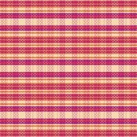Tartan plaid pattern with texture and warm color. vector