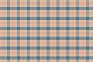 Tartan plaid pattern with texture and warm color. vector